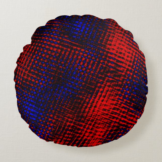 Riscos vermelhos Cruzados e fundo azul? Rund Kudde (Framsidan)