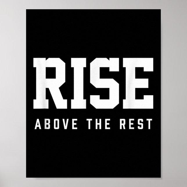 Rise Above The Rest  Poster (Framsidan)