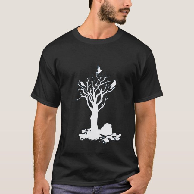 RISE FLY TEE INSPIRATIONAL TREE SHIRT (Framsida)