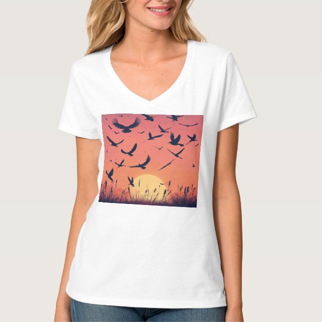 Rise in Silence T Shirt (Framsida)