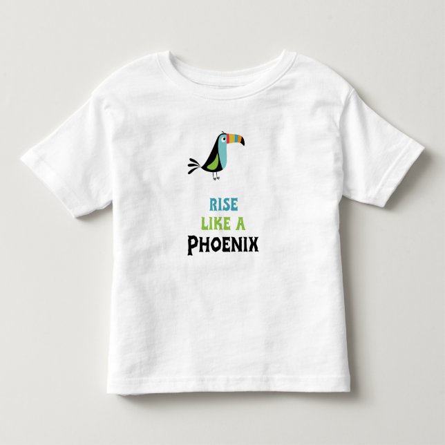 Rise like a Phoenix T Shirt (Framsida)