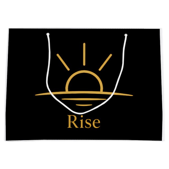 Rise — Minimalist Sunrise (Framsidan)