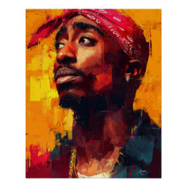 Rise of a West Coast Legend – Painted Fire Perfect Poster