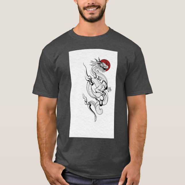 Rise of the Eastern Flame t-shirt (already in Engl (Framsida)