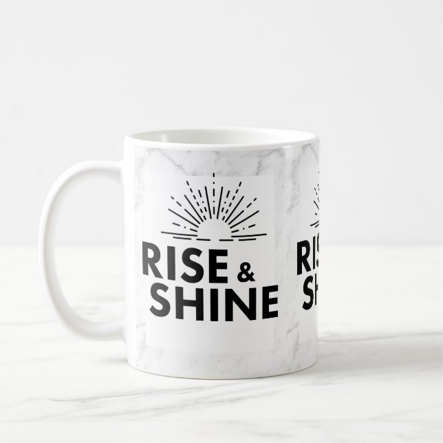 Rise & Shine. Mug. Kaffemugg (Vänster)