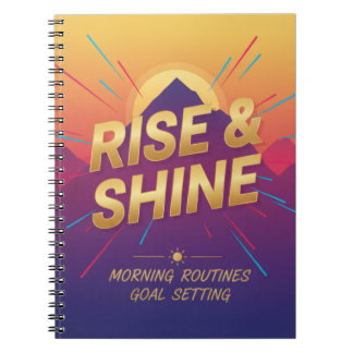 Rise & Shine Planner Anteckningsbok