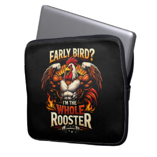 Rise & Shine Rooster Laptop Fodral