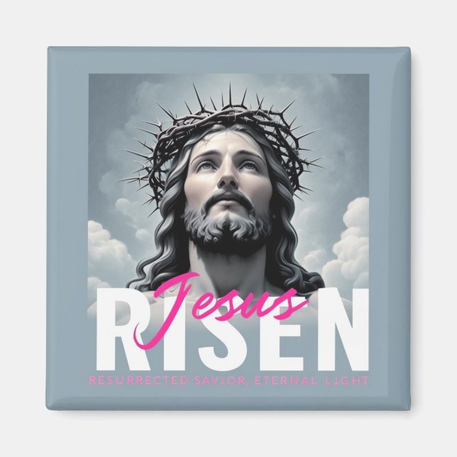 Risen Jesus Magnet (Framsidan)
