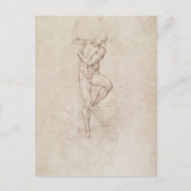 Risen Kristus Vykort (Framsida)