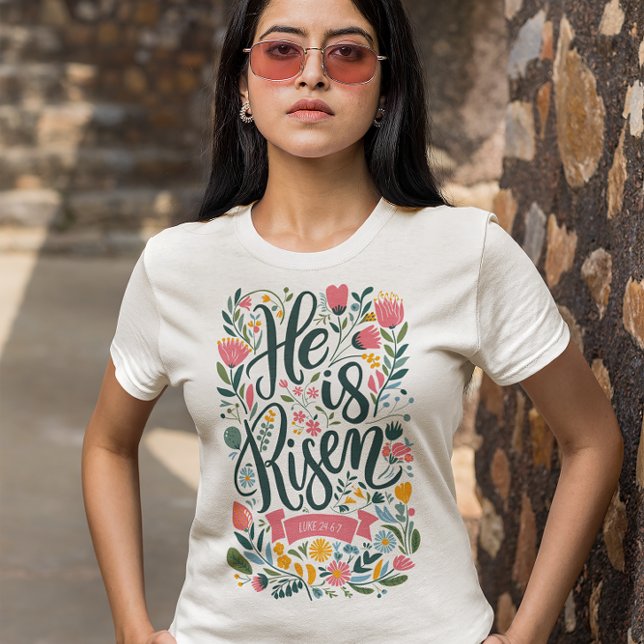 Risen Luke 24-6-7 T Shirt (Skapare uppladdad)