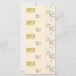 Risen Religiösa Christian Sand Påsk Place Card