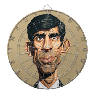 Rishi Sunak Dartboard Darttavla