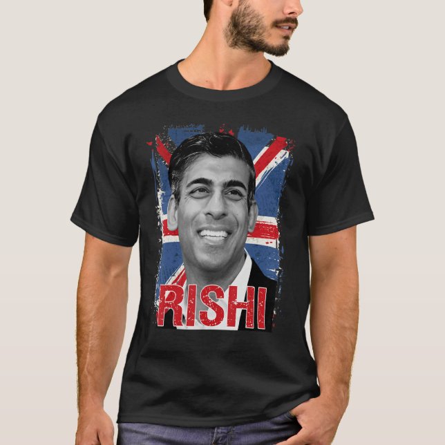 Rishi Sunak Konservativ Brittisk premiärminister B T Shirt (Framsida)