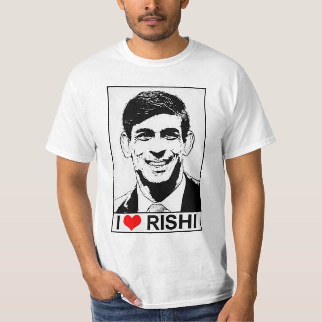 Rishi sunak retro t shirt (Framsida)