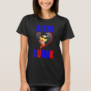 Rishi Sunak Rishi brittisk premiärminister PM Sto T Shirt