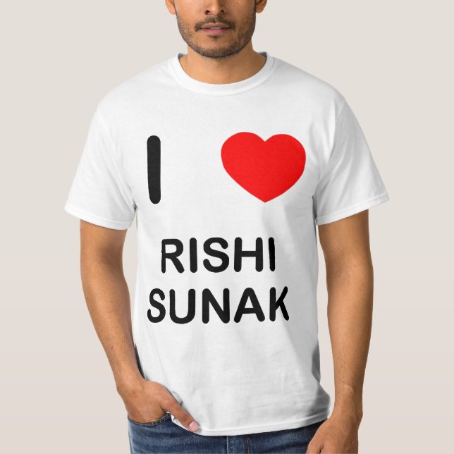 Rishi Sunak - Rishi Dishy T Shirt (Framsida)