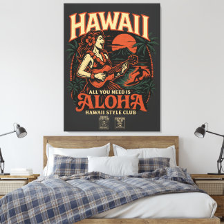 "Rising ALOHA" Debut Album Canvastryck
