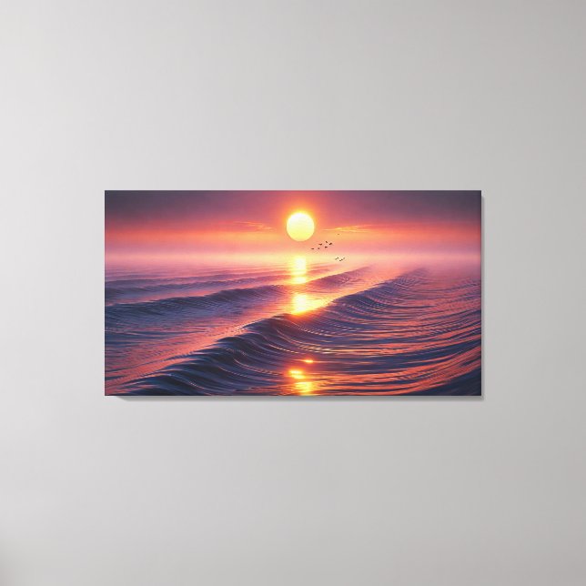 Rising Sun "Vaastu Shastra" Canvastryck (Framsida)