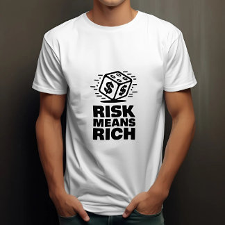 Risk Elaks Rik Motivering T Shirt