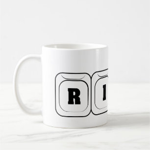 Risk eller Rik Kaffemugg