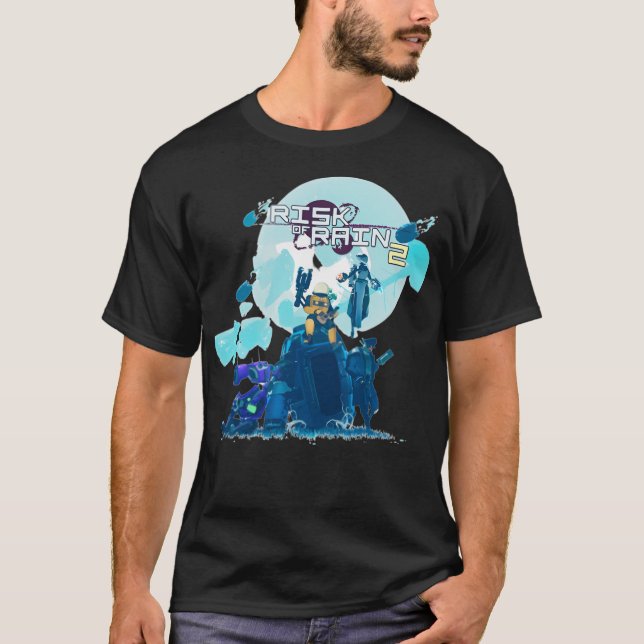 Risk för Klassisk Rain 2 T Shirt (Framsida)