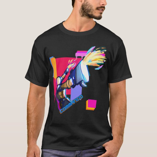 Risk för Rain 2 Commando T Shirt (Framsida)