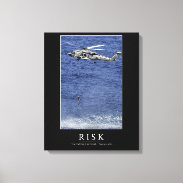 Risk: inspirationsoffert 1 canvastryck (Framsida)