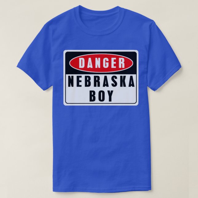 Risk Nebraska-pojken T Shirt (Design framsida)