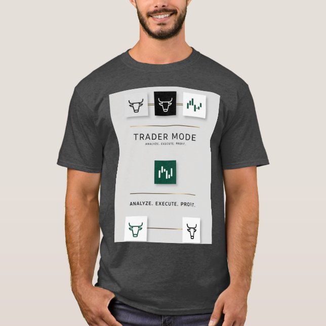 Risk. Reward. Upprepa. - Pro Trader Tee (Framsida)