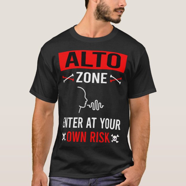 Risk Zon Alto T Shirt (Framsida)