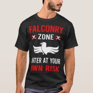 Risk Zon Falconry Falconer T Shirt