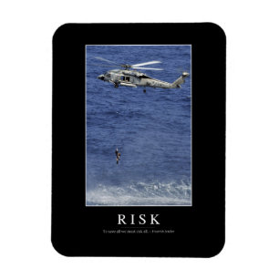 Riskera: Inspirera citationstecken 1 Magnet
