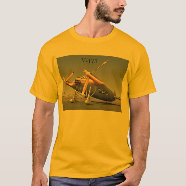 Riskera-Vought V-173 T-shirt (Framsida)