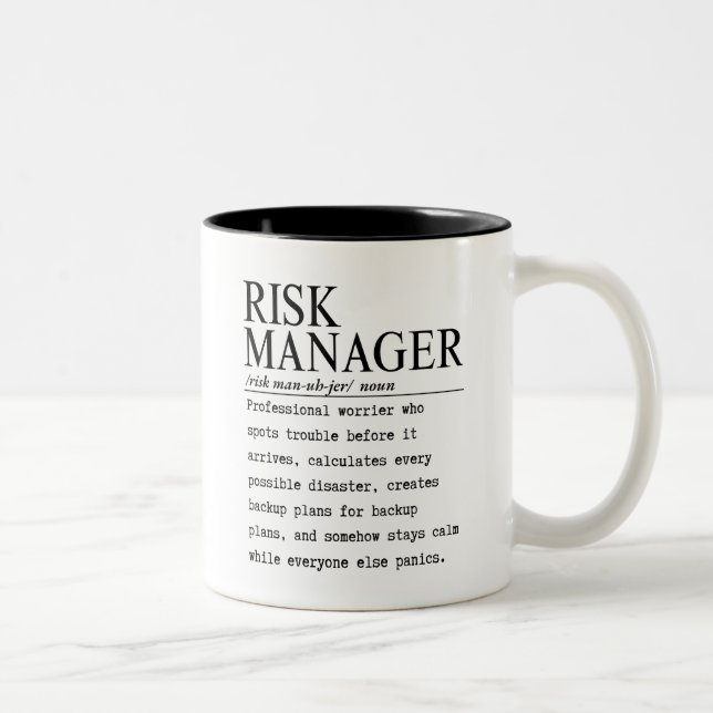 Riskhanterare Två-Tonad Mugg (Höger)