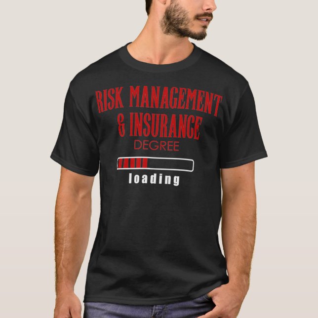 Riskhanteringsgrad Försäkring T Shirt (Framsida)