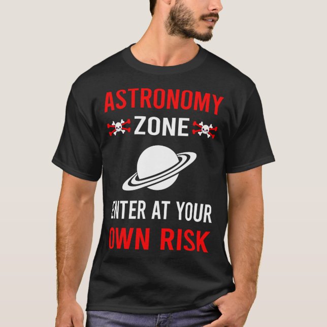 Riskzon Astronomi T Shirt (Framsida)