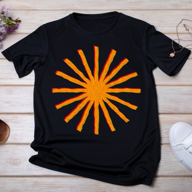 Riso Stil Starburst T Shirt (Skapare uppladdad)
