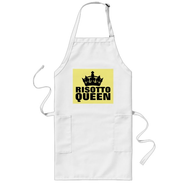 RISOTTO QUEEN KITCHEN APRON LÅNGT FÖRKLÄDE (Framsidan)