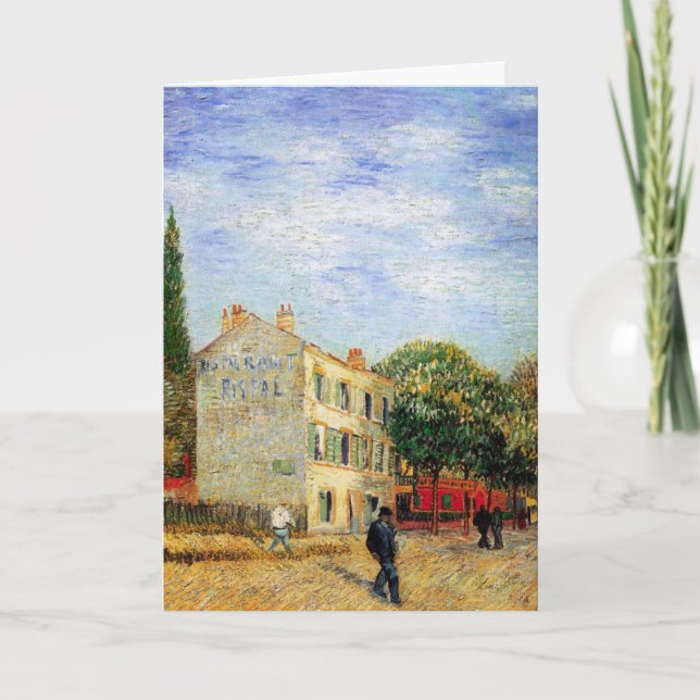 Rispal Restaurant at Asnieres av Vincent van Gogh Kort (Framsida)