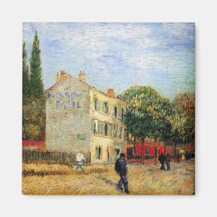 Rispal Restaurant at Asnieres av Vincent van Gogh Magnet