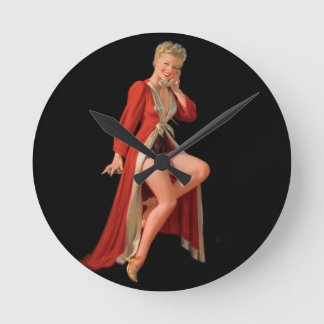 Risque ♡ Vintage slår fast ♡ Rund Klocka