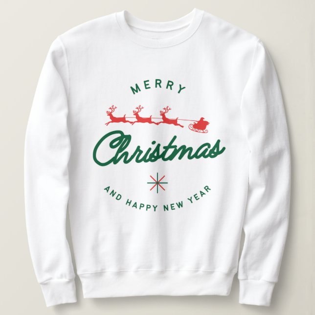ristmas,merry och bright,merry,modern,retrotypo t shirt (Design framsida)