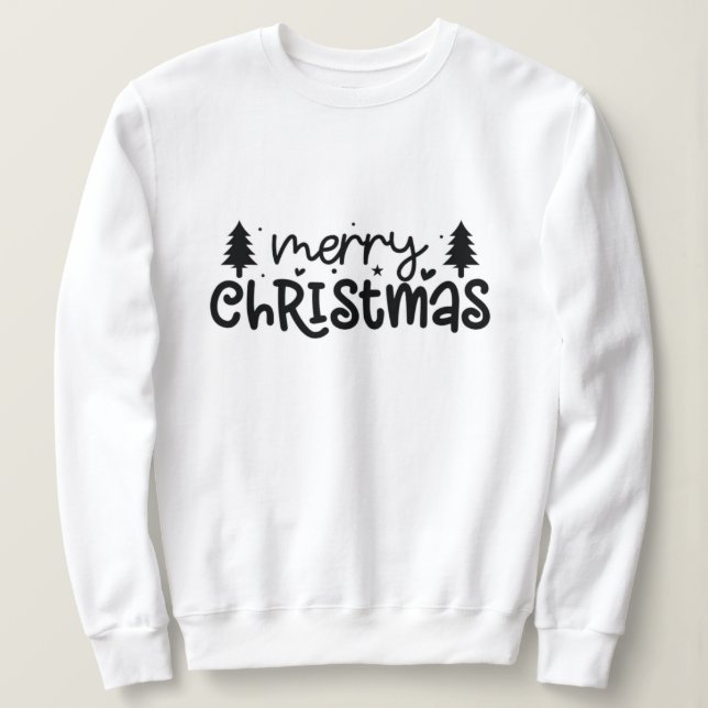 ristmas,merry och bright,merry,modern,retrotypo t shirt (Design framsida)