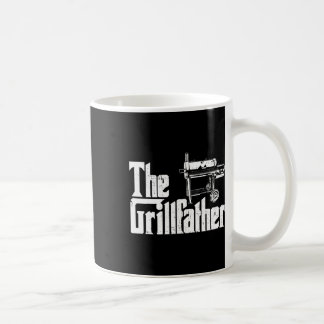 Ristningsrökare Och Grill Chef Grillfather Grillad Kaffemugg