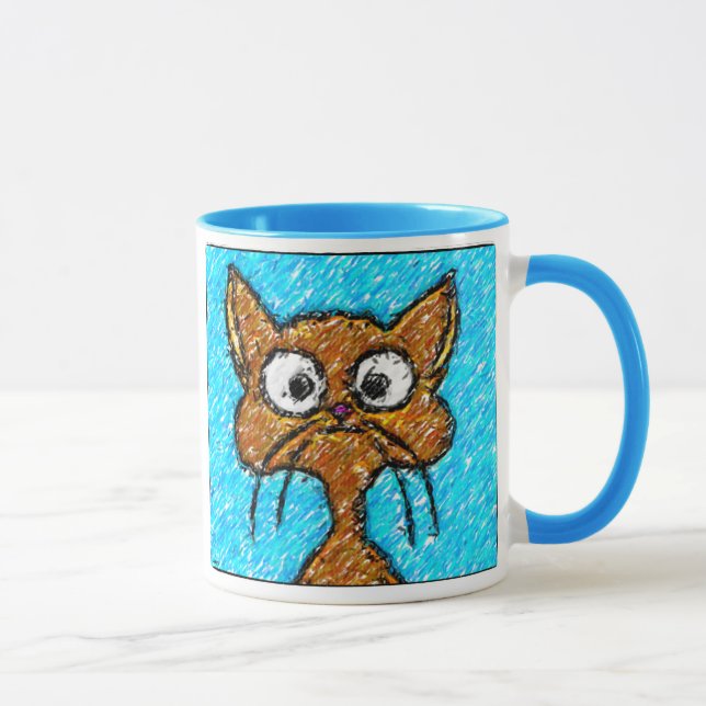 Rita Crayonkattunge Mugg (Höger)