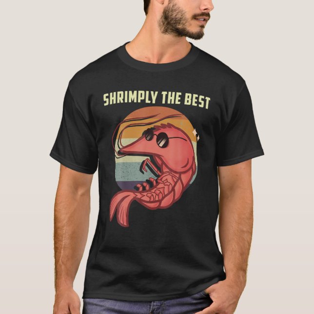 Rita den bästa, mest funna räkan Catcher räkor S T Shirt (Framsida)