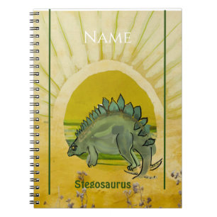 Rita din egen Stegosaurus Anteckningsbok