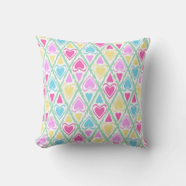 Rita hjärtat, hjärtat, kärlek, Alla hjärtans dag,  Kudde (Framsida)