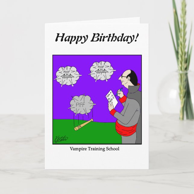 Rita i Blindo - Vampyrskola - Anpassa den Kort (Framsida)