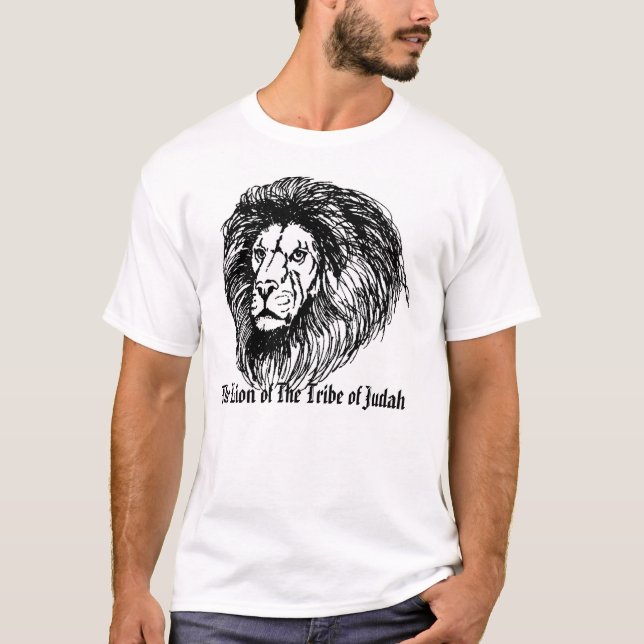 rita lejont, det lejont av stammen av Judah Tee Shirt (Framsida)